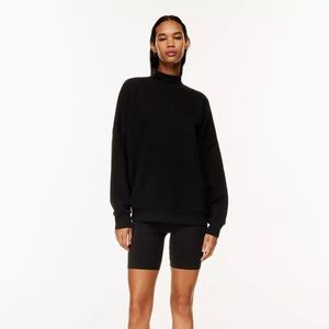 TNA Cozy Fleece Mega Mock Sweatshirt